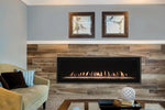 American Hearth Boulevard Direct Vent Contemporary Linear Gas Fireplace - Electronic Ignition - 60 Inch DVLL60BP90
