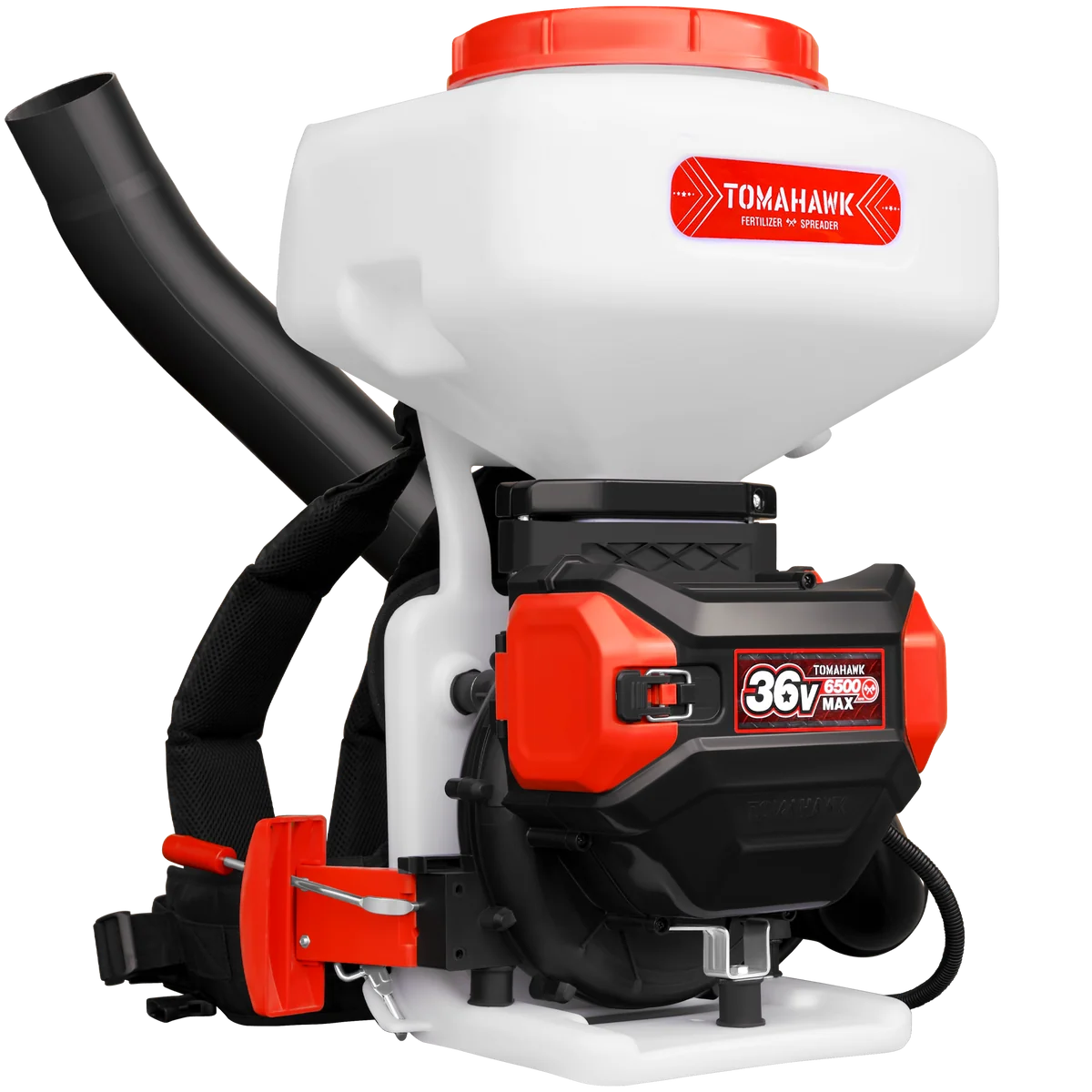 Tomahawk 5 Gal Battery-Powered Fertilizer Spreader Broadcast Lawn Seed Ice Melt Salt eTGS30
