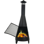 Sunnydaze 70" Chiminea Outdoor Fireplace RCM-504