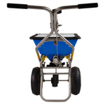 Spyker Commercial Push Spreader | ICE | Stainless Steel | 13-In. Wheel | 50-Lb. Capacity SPY50L-2S