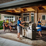 Broil King Regal S 690 PRO IR 6-Burner Natural Gas Grill With Rotisserie & Infrared Side Burner Stainless Steel BK957947