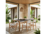 Zuo Kata Dining Table Gray 704100