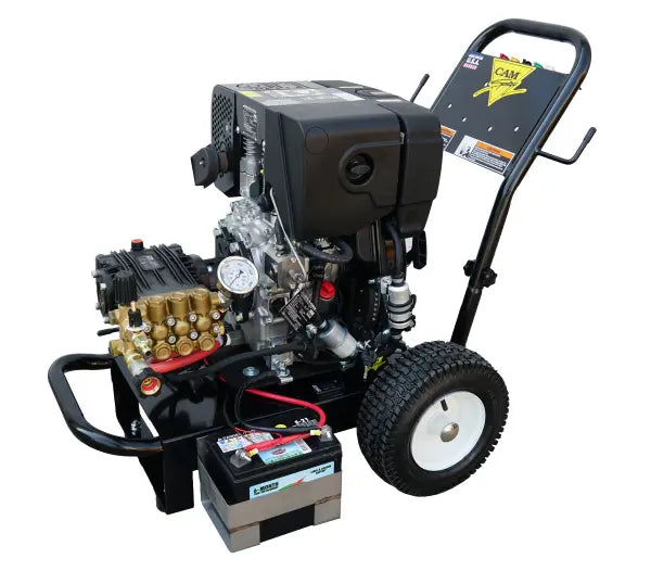 Cam Spray Portable Diesel Powered 4 gpm, 3000 psi Cold Water Pressure Washer 3000DXE