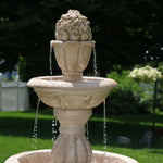 Sunnydaze 3-Tier Cornucopia Outdoor Water Fountain - 61" H LZH-087
