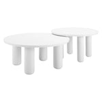 Zuo Ola Coffee Table Set White 704075