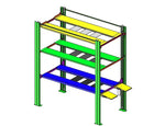 Olympic “The Four Stacker” 4-Level Car Storage Lift – Multi-Vehicle Parking System 4032-4