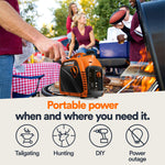 Generac Portable Inverter Generator, 2500i | With COsense 49ST G0082512