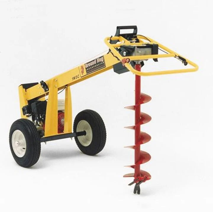 Ground Hog Mechanical One-Man Earth Drill w/ Honda GX160 1M5C-H