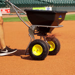 Spyker Commercial Push Spreader | Stainless Steel | 80-Lb. Capacity SPY80-1S
