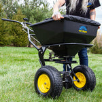 Spyker Commercial Push Spreader | Powder Coated | 80-Lb. Capacity SPY80-1P
