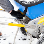 Spyker Commercial Push Spreader | ICE | Stainless Steel | 13-In. Wheel | 50-Lb. Capacity SPY50L-2S