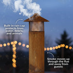Sunnydaze 70" Chiminea Outdoor Fireplace RCM-504