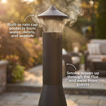 Sunnydaze 70" Chiminea Outdoor Fireplace RCM-504