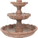 Sunnydaze Large Tiered Ball Outdoor Fountain - 80" H FC-73803