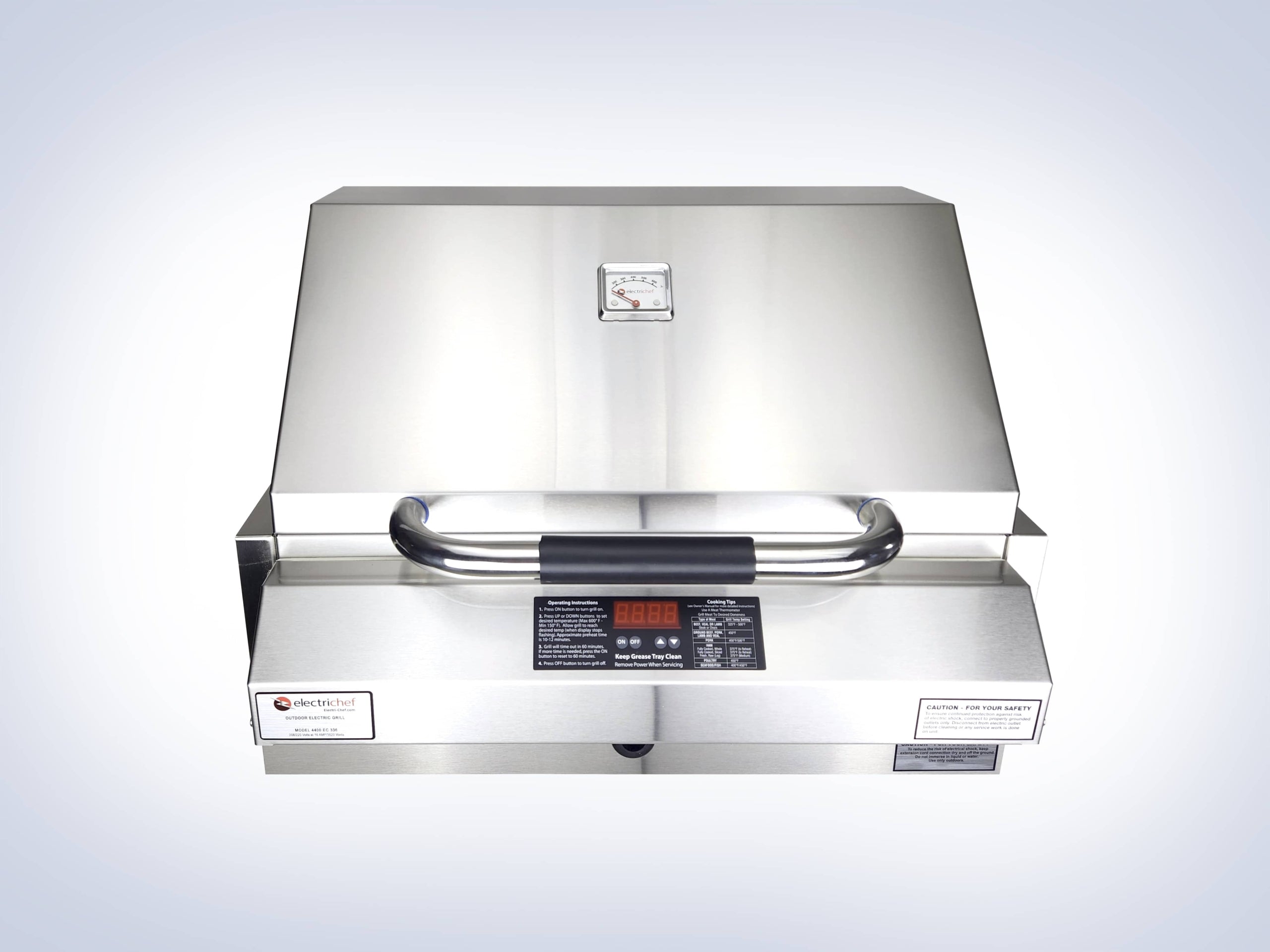 Electrichef Emerald 24″ Marine Built-in Outdoor Electric Grill 4400-EC-336-IM-24