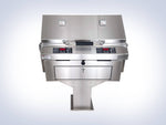 Electrichef Ruby 32″ Dual Pedestal-Base Outdoor Electric Grill 4400-EC-448-PB-D-32