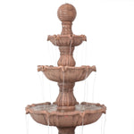 Sunnydaze Large Tiered Ball Outdoor Fountain - 80" H FC-73803