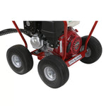 Little Beaver Earth Drill Mechanical Post Hole Digger - 5.5 HP Honda Engine with Roll Cage MDL-5HR5