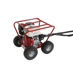Little Beaver Earth Drill Mechanical Post Hole Digger - 5.5 HP Honda Engine with Roll Cage MDL-5HR5