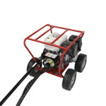 Little Beaver Earth Drill Mechanical Post Hole Digger - 5.5 HP Honda Engine with Roll Cage MDL-5HR5