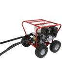 Little Beaver Earth Drill Mechanical Post Hole Digger - 5.5 HP Honda Engine with Roll Cage MDL-5HR5
