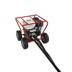 Little Beaver Earth Drill Mechanical Post Hole Digger - 5.5 HP Honda Engine with Roll Cage MDL-5HR5