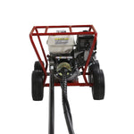 Little Beaver Earth Drill Mechanical Post Hole Digger - 5.5 HP Honda Engine with Roll Cage MDL-5HR5