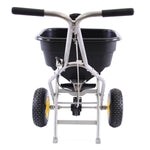 Spyker Commercial Push Spreader | Mulch & More | Stainless Steel |120 lbs. Capacity S60-12020