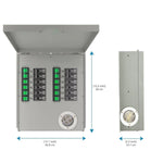 Nature's Generator 12-Circuit 120/240V 30A Non-Automatic Transfer Switch NGPHPTK2