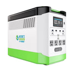 Nature's Generator High Capacity Lithium 1800 Solar Generator and Transfer Switch NGLGNAUP