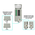Nature's Generator 120V 30A 6-Circuit Non-Automatic Transfer Switch HKNGPTKEL
