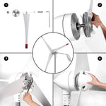 Nature's Generator Powerhouse V2 Solar and Wind Generator NGPHAUW