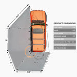 Naturnest 270 Car Awning Plus Passenger Side W2291P31 2347