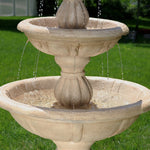 Sunnydaze 3-Tier Cornucopia Outdoor Water Fountain - 61" H LZH-087