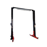 Olympic 12,000 lb Heavy-Duty Extra-Wide Extra-Tall 2-Post Clear Floor Car Lift – 10-Year Warranty 2PCFHD-12