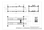 Olympic 12,000 lb. Heavy-Duty 4-Post Alignment Lift with Turntables & Slip Plates 4PHDXLA-12