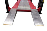 Olympic 9,000 lb High-Rise Portable 4-Post Car Storage Lift – Extra Wide & Long 4PHR-9X