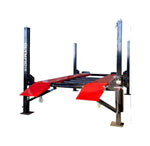 Olympic 9,000 lb High-Rise Portable 4-Post Car Storage Lift – Extra Wide & Long 4PHR-9X