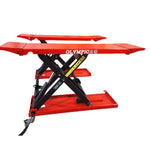 Olympic 7,500 lb Portable Mid-Rise Scissor Car Lift – 39" Lift Height, 110V, 3HP MRSL-75