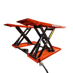 Olympic 7,500 lb Portable Mid-Rise Scissor Car Lift – 39" Lift Height, 110V, 3HP MRSL-75