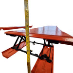 Olympic 7,500 lb Portable Mid-Rise Scissor Car Lift – 39" Lift Height, 110V, 3HP MRSL-75