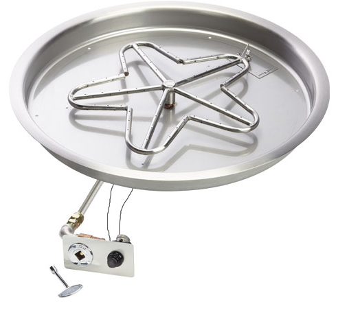 HPC 31" Round Bowl NG Push Button Ignition Kit PENTA31FPK-NG
