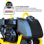 Tomahawk 5.5 HP Honda Vibratory Plate Compactor 23x17" for Soil Asphalt Paver Compaction TPC85H