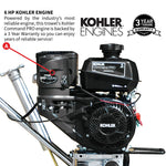 Tomahawk 24" Concrete Power Trowel Edger 6HP Kohler Float Pan Blade Screed Finishing Tool JXPT24K