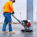 Tomahawk 24" Concrete Power Trowel Edger 5.5HP Honda Float Pan Blade Screed Finishing Tool TPT24H