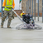 Tomahawk 46" Concrete Power Trowel 14HP Kohler Float Pan Screed Edge Cement Finishing Tool JXPT46K