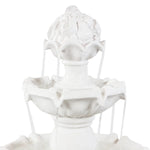 Sunnydaze 3-Tier Outdoor Water Fountain with Fruit Top - White - 52" H FC-73918