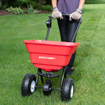 Earthway 80lb Commercial Broadcast Spreader with Pneumatic Tires 2050P