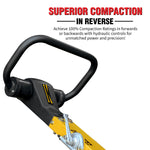 Tomahawk 6.5 HP Honda Reverse Hydraulic Plate Compactor for Asphalt, Aggregate, Cohesive Soil Compaction TPC170H