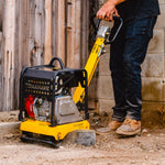 Tomahawk 5.5 HP Honda Reverse Plate Compactor 19x14 Plate for Asphalt, Aggregate, Cohesive Soil Compaction TPC100H
